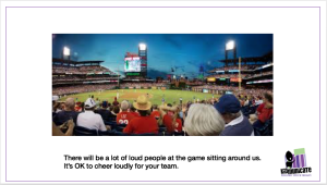 Autism Social Stories: Going to Baseball Game