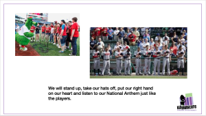 Autism Social Story: Going to Baseball Game